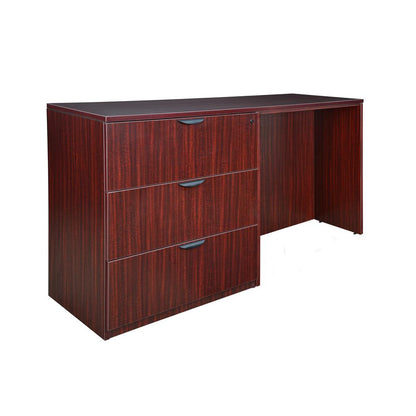 Legacy Stand Up Side to Side Lateral File/ Desk- Mahogany