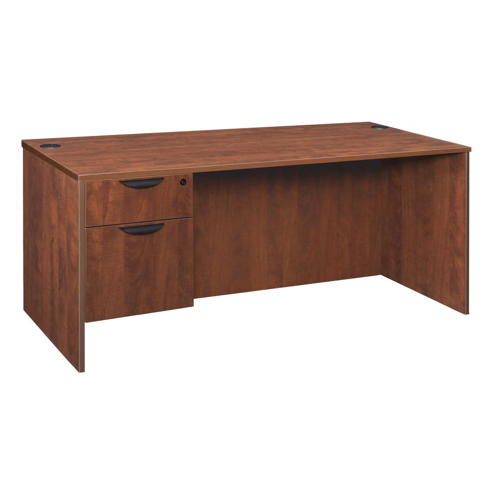 Legacy 60" Single Pedestal Desk- Cherry