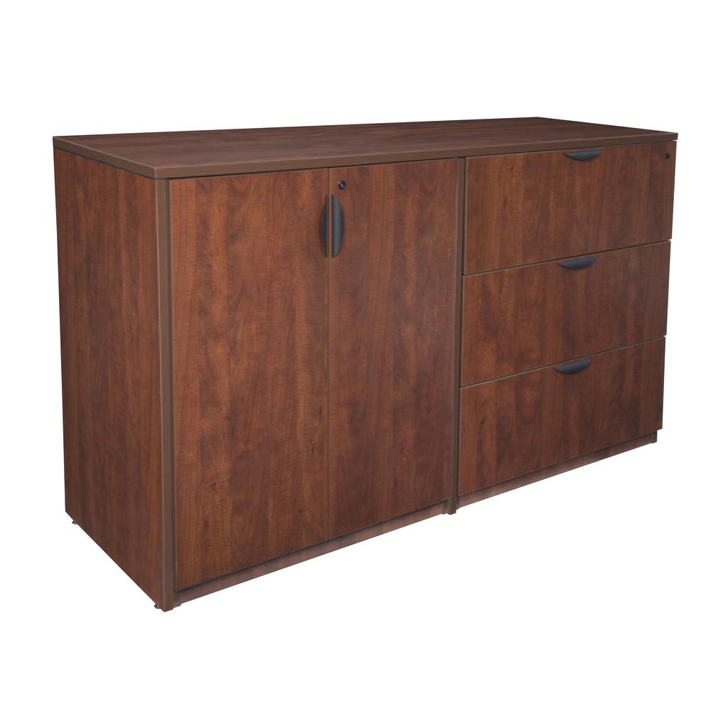 Legacy Stand Up Side to Side Storage Cabinet/ Lateral File- Cherry