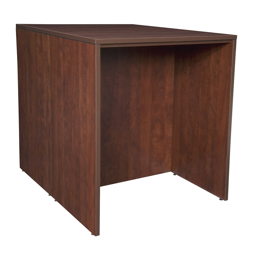 Legacy Stand Up Back to Back Lateral File/ Desk- Cherry