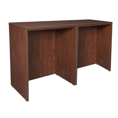 Legacy Stand Up Side to Side Desk/ Desk- Cherry