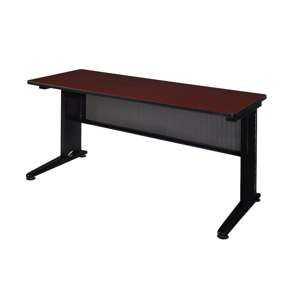 60 x 24 in. Seminar Training Table- Mahogany