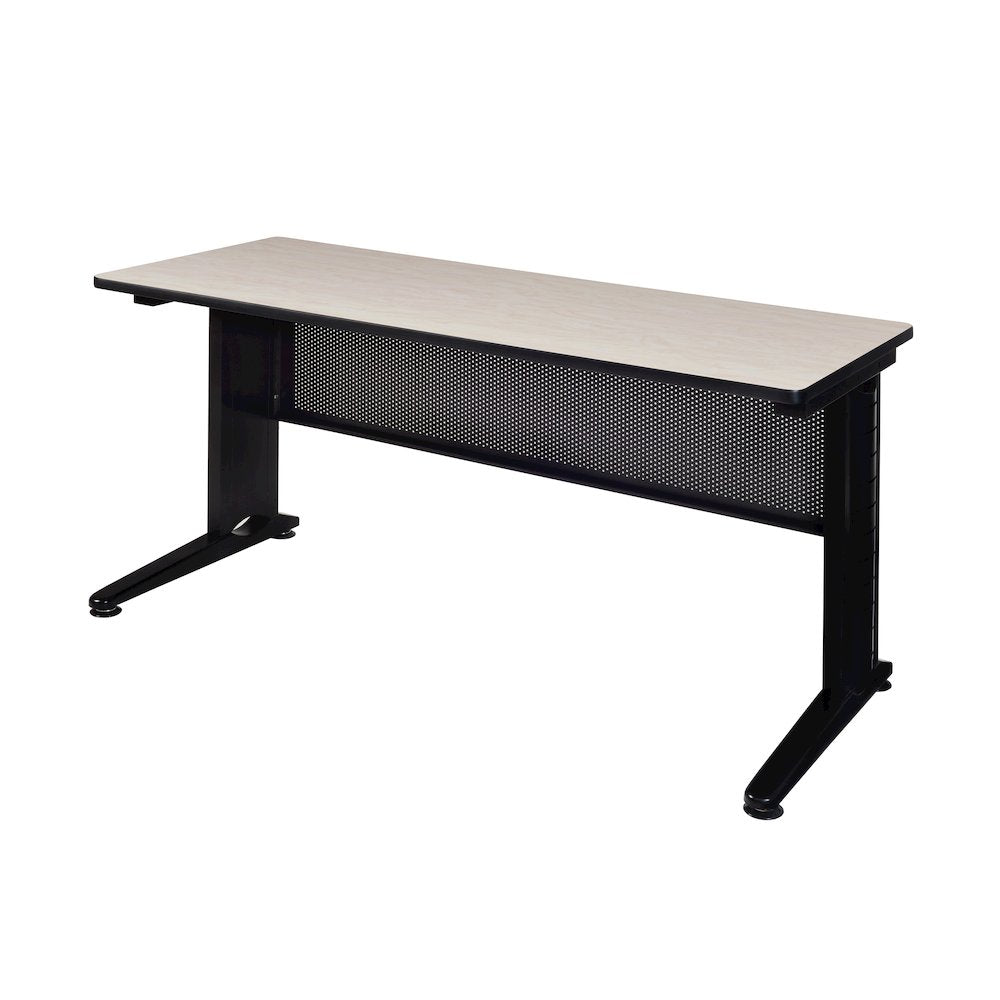 66 x 24 in. Seminar Training Table- Maple