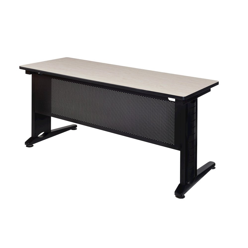 66 x 24 in. Seminar Training Table- Maple