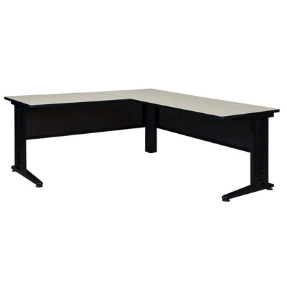 72 x 72 in. L Shape Desk Shell- Maple