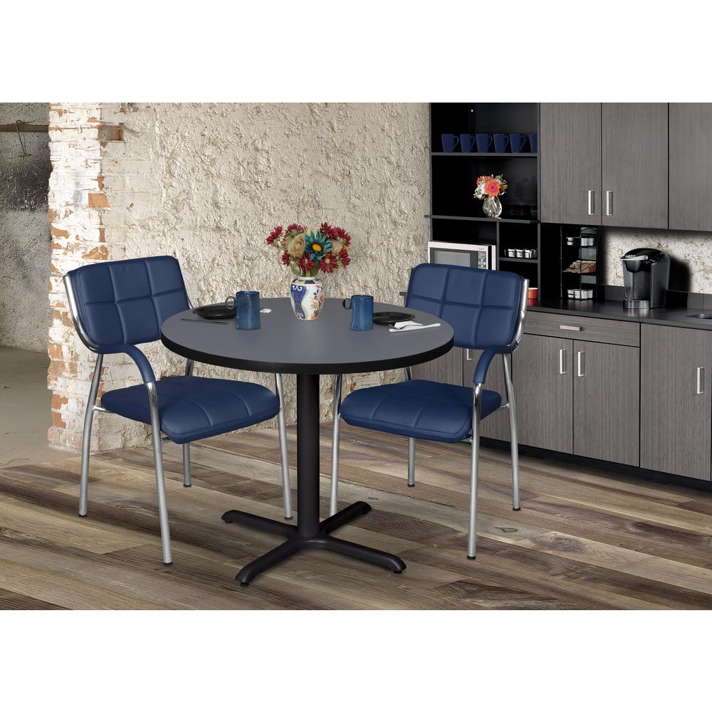 Cain X-Base for 36-42" Table Tops- Black