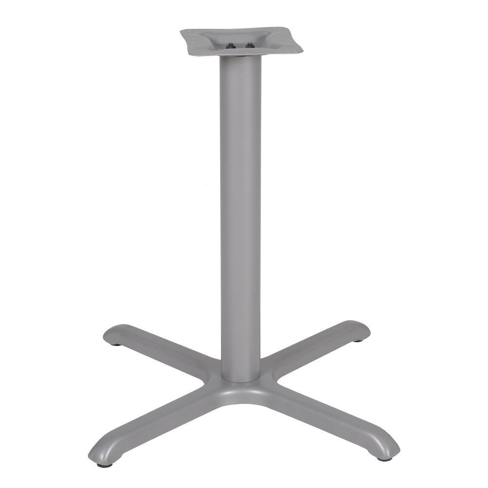 Via X-Base for 36-42" Table Tops- Grey