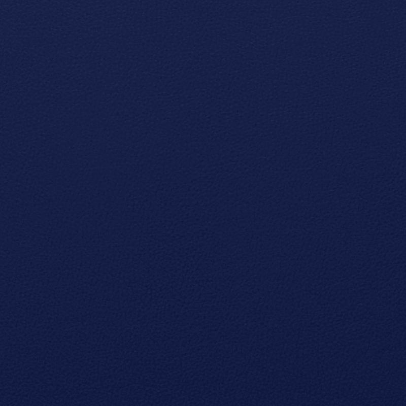 Logan Round Ottoman- Naval Blue