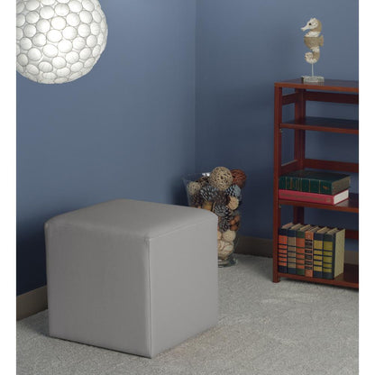 Jean Square Ottoman- Grey