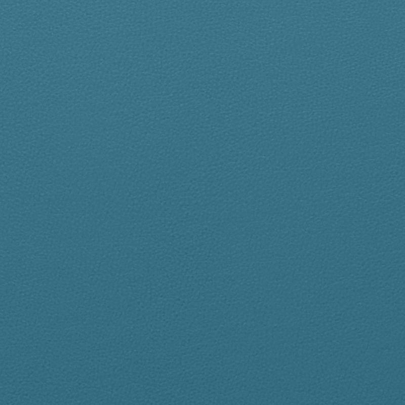 Aurora Curved Vinyl Ottoman (Set of 2)- Peacock Teal