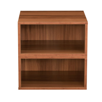 Niche Cubo Storage Set- 2 Half Size Cubes- Warm Cherry