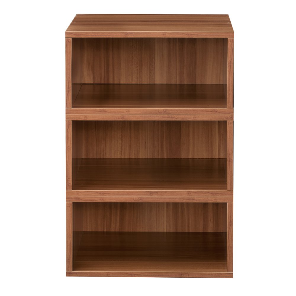 Niche Cubo Storage Set- 3 Half Size Cubes- Warm Cherry