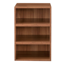 Niche Cubo Storage Set- 3 Half Size Cubes- Warm Cherry