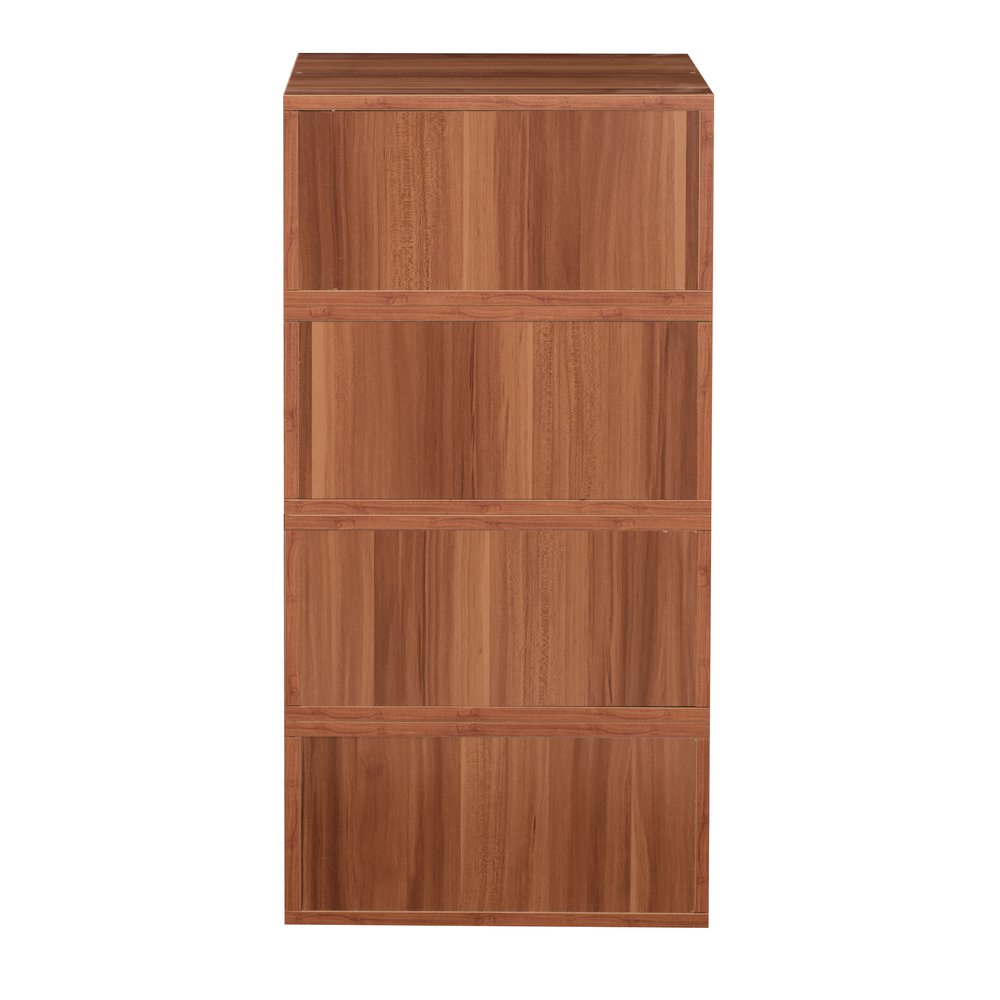 Niche Cubo Storage Set- 4 Half Size Cubes- Warm Cherry