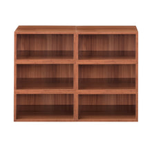 Niche Cubo Storage Set- 6 Half Size Cubes- Warm Cherry