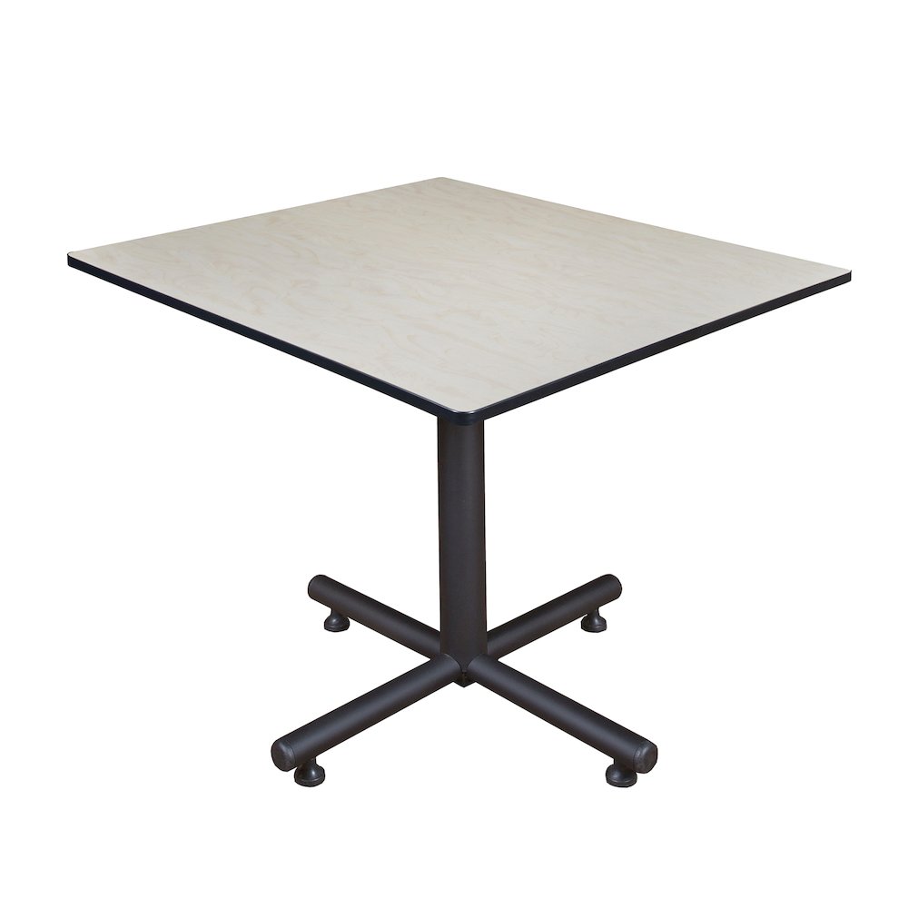 48 in. Square X-Base Breakroom Table- Maple