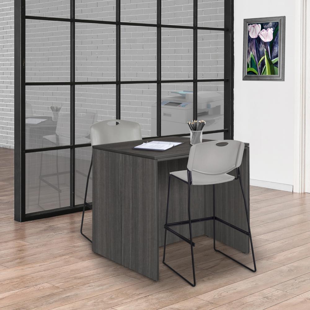 Legacy Stand Up Back to Back Top- Ash Grey
