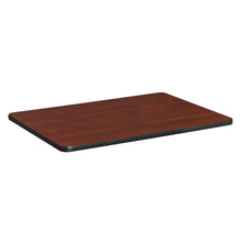 18.5" x 26" Standard Rectangle Table Top- Cherry/ Maple