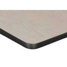 18.5" x 26" Standard Rectangle Table Top- Cherry/ Maple