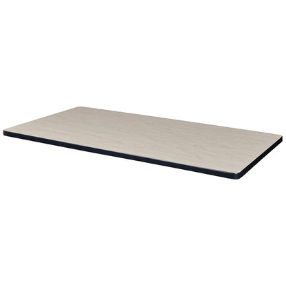 48" x 24" Rectangle Laminate Table Top- Cherry/ Maple
