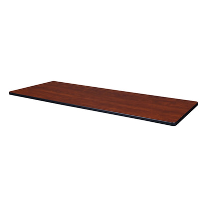 60" x 24" Rectangle Laminate Table Top- Cherry/ Maple