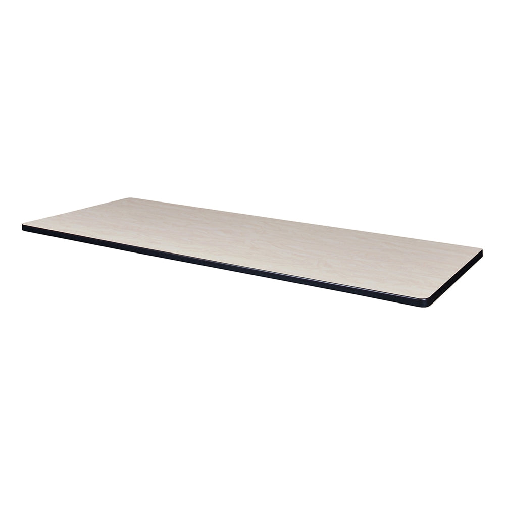 60" x 24" Rectangle Laminate Table Top- Cherry/ Maple