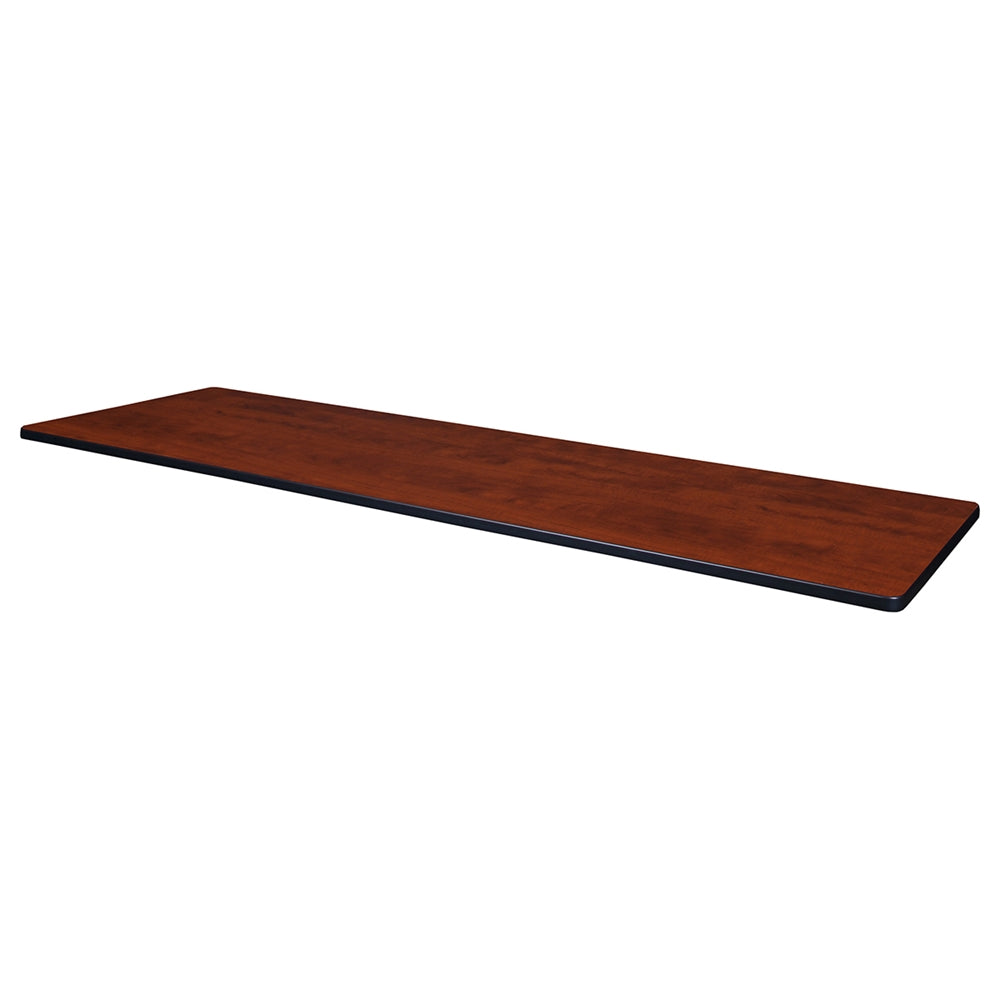 84" x 24" Rectangle Laminate Table Top- Cherry/ Maple