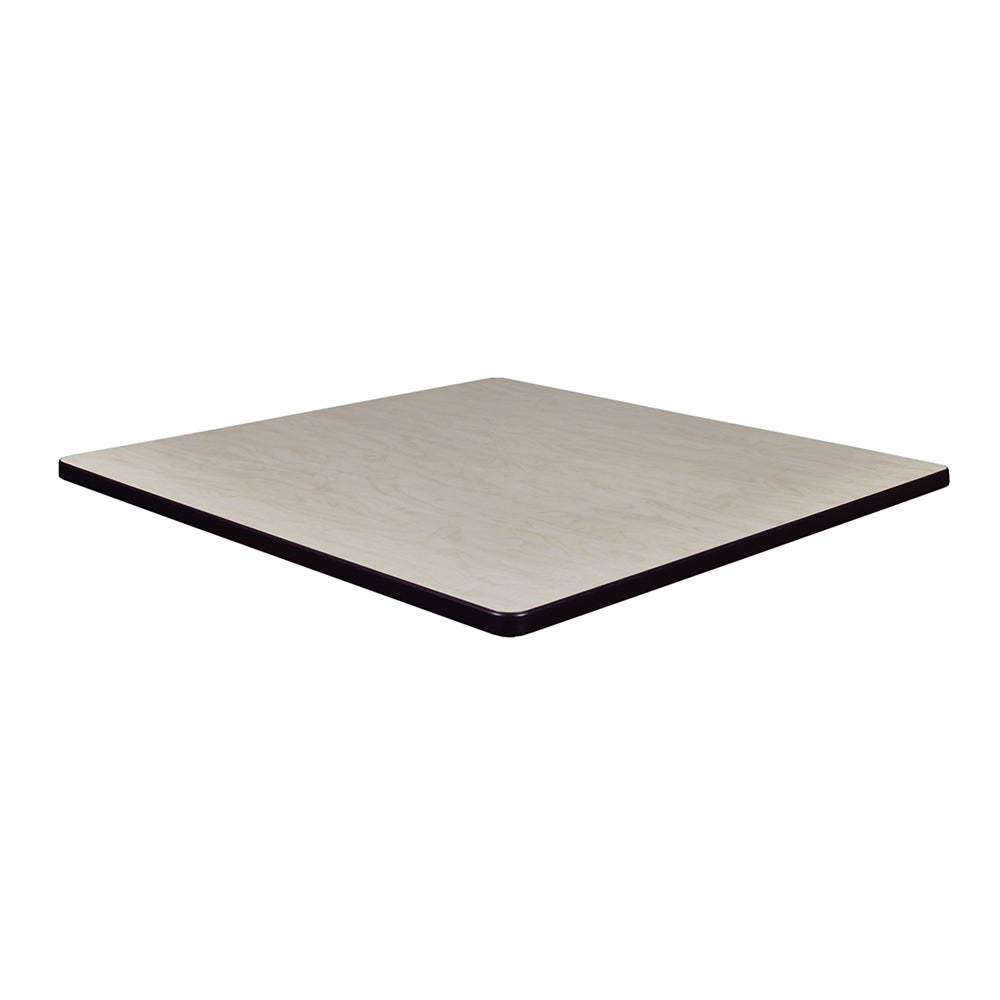 36" Square Laminate Table Top- Cherry/ Maple