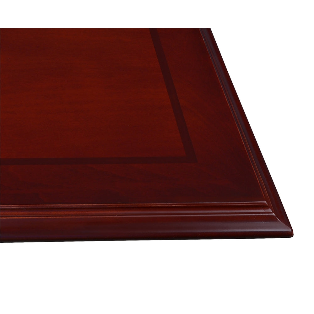 Prestige 96" x 48" Conference Table with Power Data Grommet- Mahogany