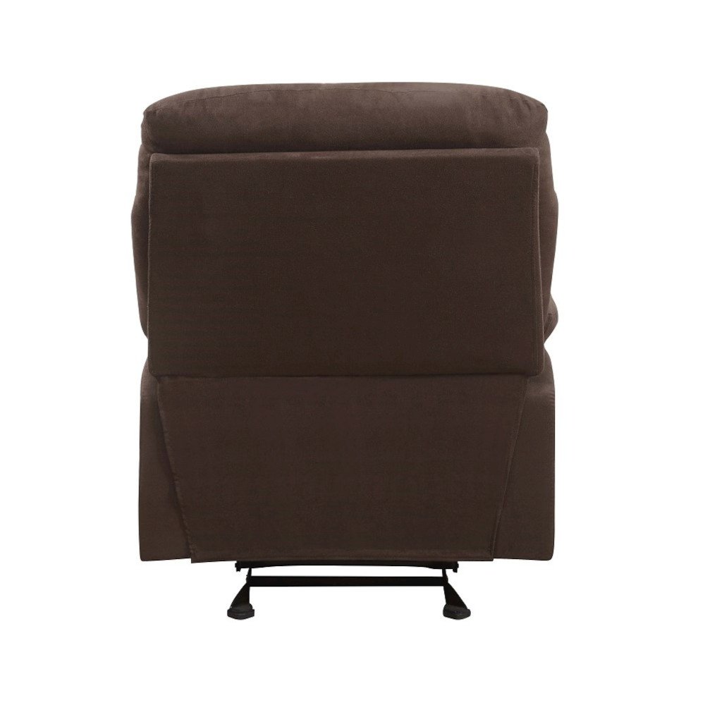 Arcadia Motion Recliner, Chocolate Microfiber