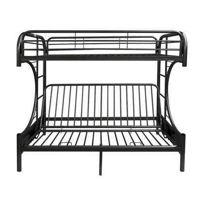 Eclipse Futon Bunk Bed (T XL/Q), Black