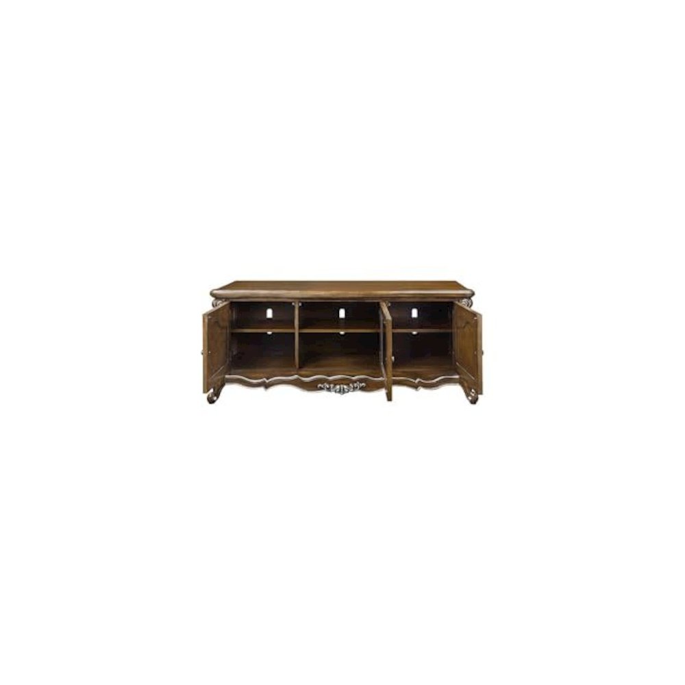 Latisha TV Stand, Antique Oak