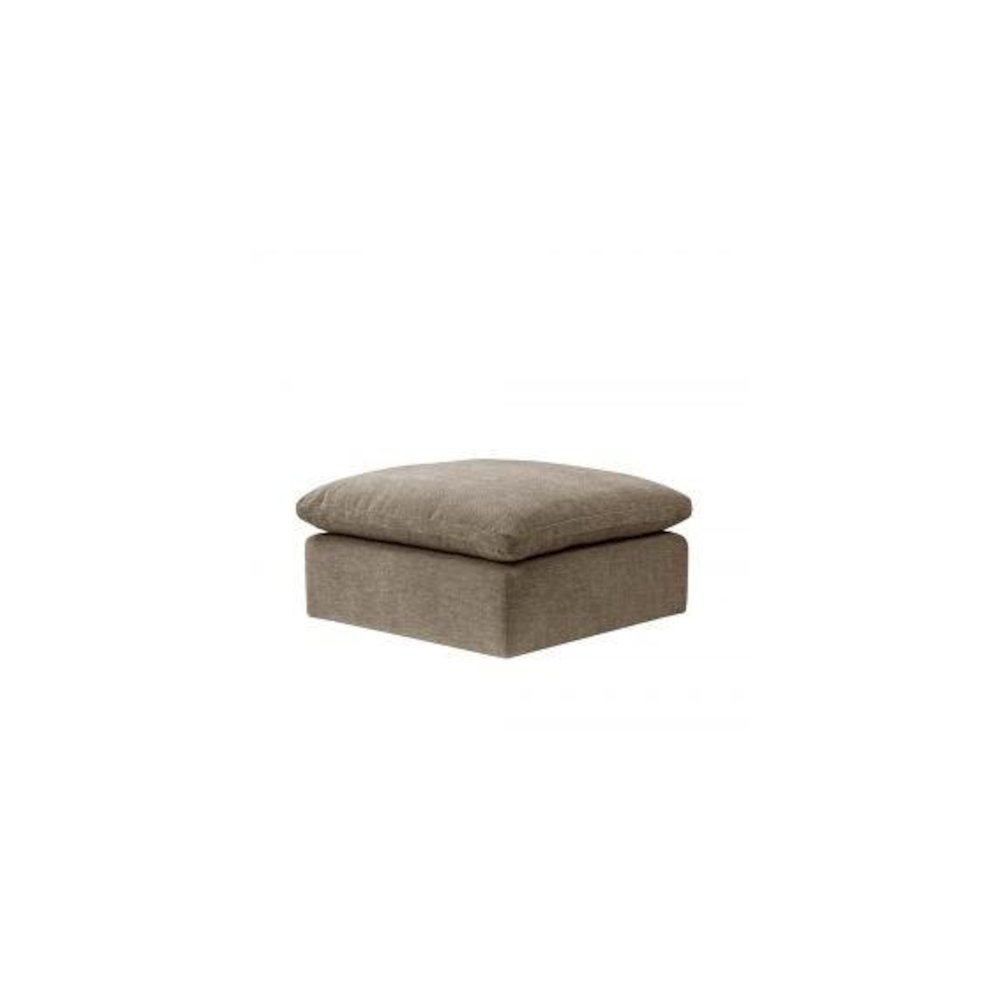 Naveen Modular - Ottoman, Khaki Linen