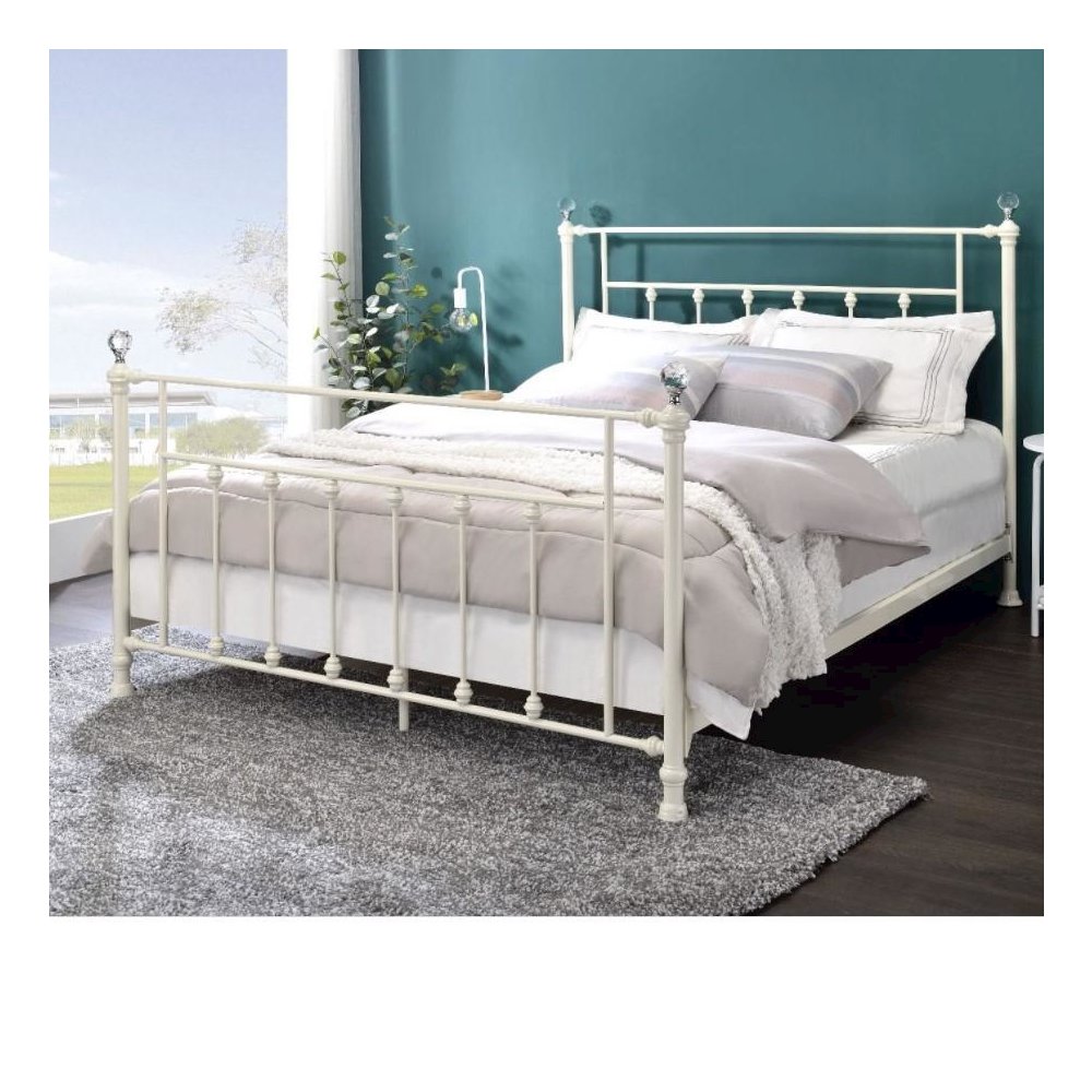Comet Full Bed, White
