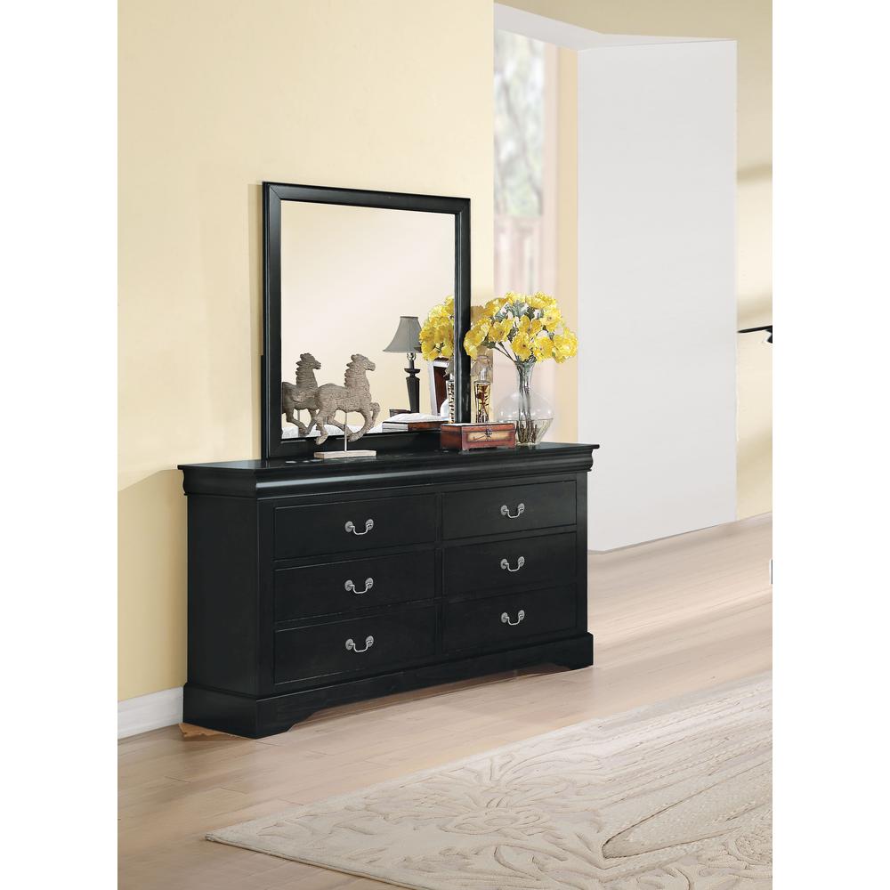 Louis Philippe III Dresser, Black