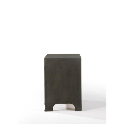 Carine II Nightstand, Gray