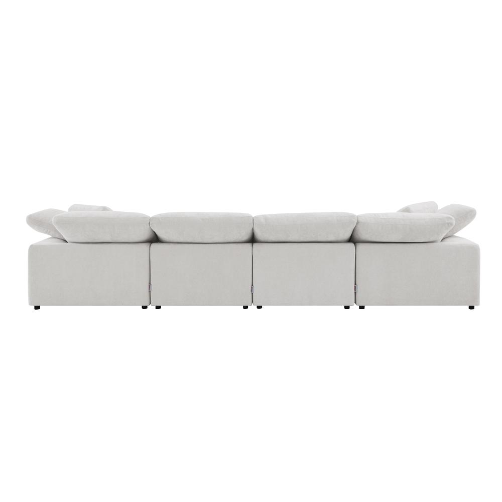 Naveen Modular - Ottoman, Ivory Linen
