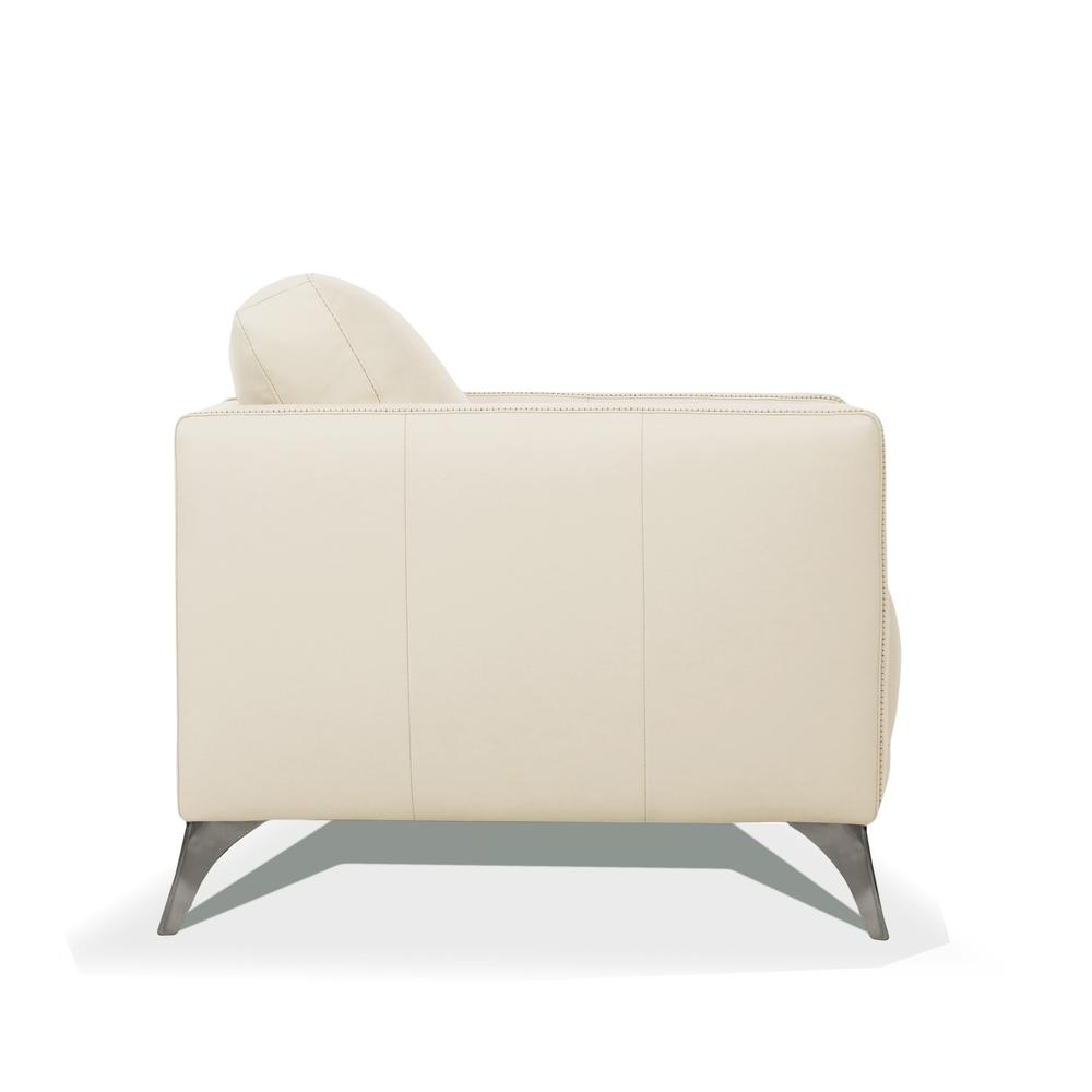 Malaga Chair, Cream Top Grain Leather