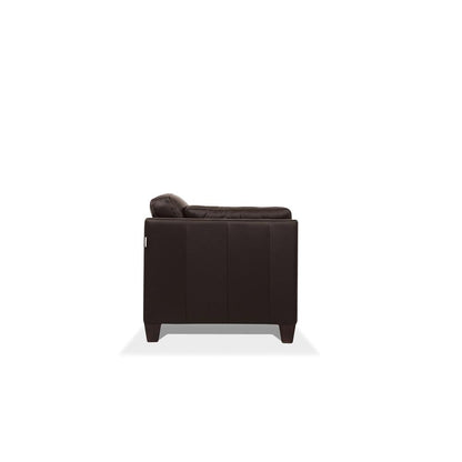 Matias Chair, Chocolate Top Grain Leather
