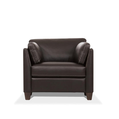 Matias Chair, Chocolate Top Grain Leather