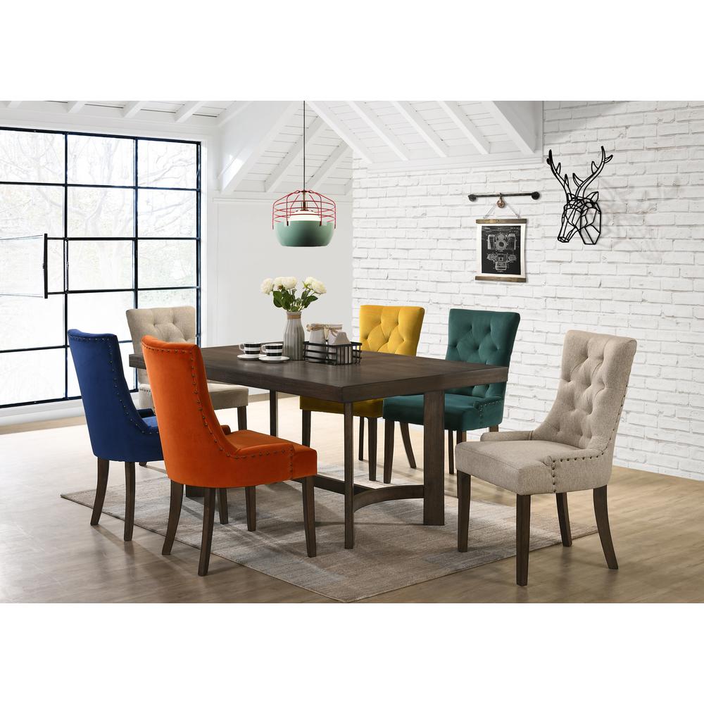Farren Dining Table, Weathered Oak