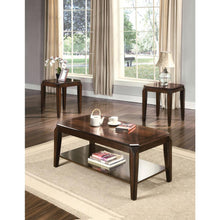 Docila 3Pc Pack Coffee & End Set, Walnut