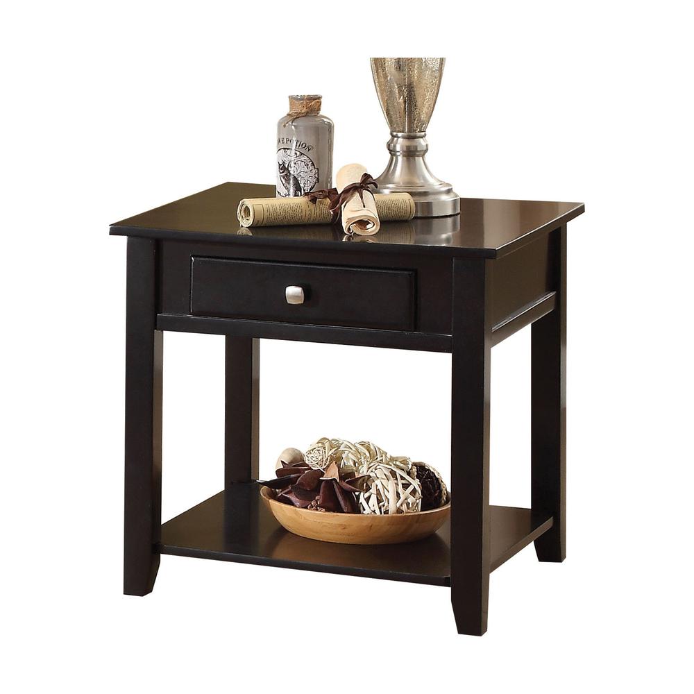 Malachi End Table, Black