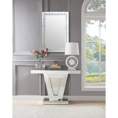 Nysa Accent Mirror, Mirrored & Faux Crystals
