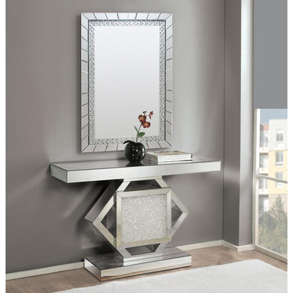 Nysa Accent Mirror, Mirrored & Faux Crystals