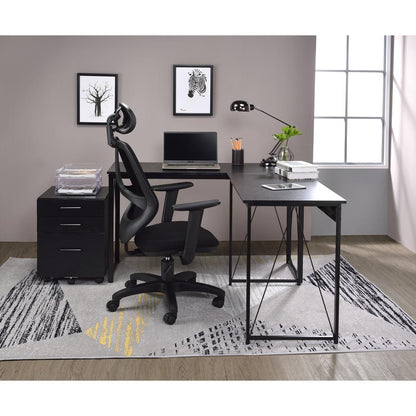 Zaidin Writing Desk, Black