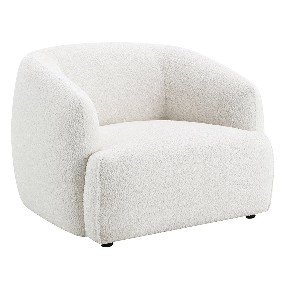 Lucifer Chair, Black & White Shimmer Chenille