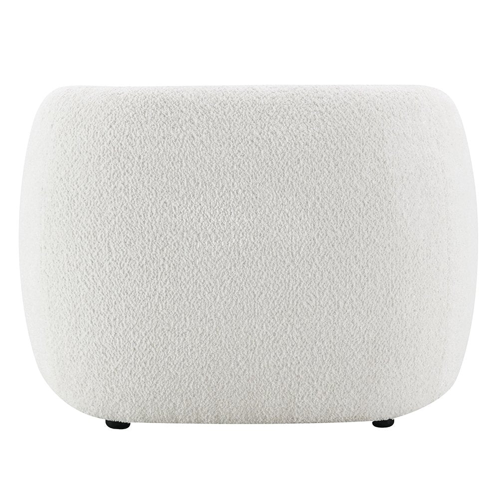 Lucifer Chair, Black & White Shimmer Chenille