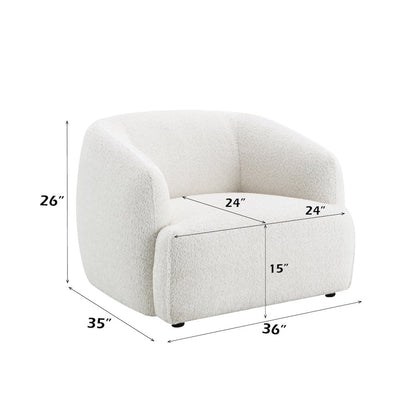 Lucifer Chair, Black & White Shimmer Chenille