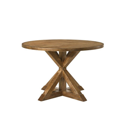 Wallace II Dining Table, Weathered Oak